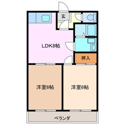 パークビレッジ亀山の物件間取画像